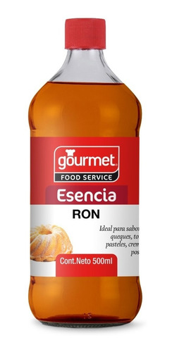 Esencia De Ron 500 Cc. Gourmet. Agro Servicio.