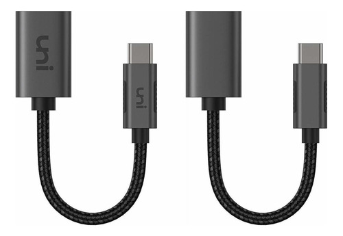 Adaptador Usb -c A  3.0, Paquete De 2 Unidades, Uni Su Ctr