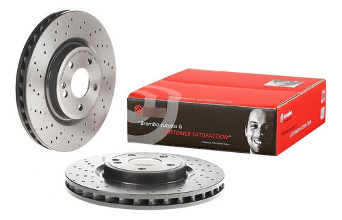 Set Discos Hiperventilados Frontal Brembo Cla250 2014 - 2019