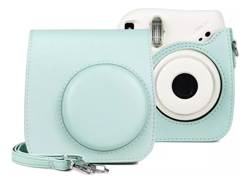 Funda De Piel De Cuerpo Entero Para Fujifilm Instax Mini 7+