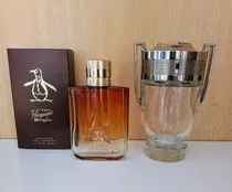 Comprar Lote De 2 Frascos Vacíos De Perfumes Importados + 1 Caja