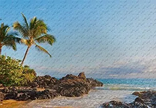 Makena Cove Beach Maui Hawaii - Rompecabezas De 500 Piezas,