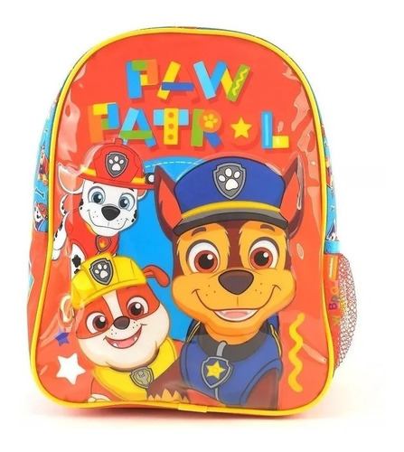 Mochila Espalda Jardin Paw Patrol Original Wabro