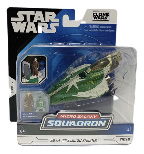 Star Wars Micro Galaxy Jedi Starfighter Saesee Tin Nave