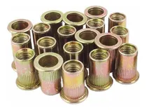 Comprar Remache Roscado Tuerca Acero M8  Ranurado Cabeza Ancha X 50