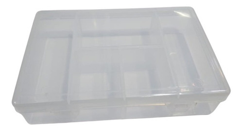 Caja Organizador Plástico 5 Divisiones Pesca X 10 Uni Bijou