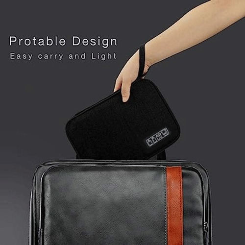Bolsa De Viaje Plegable Para Separación En Seco Y Húmedo Color Negro