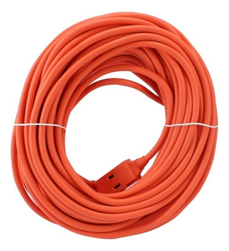 Multicontacto De 3 Tomas Argos 9710315color Naranja Largo Del Cable De 30m 13a 127v