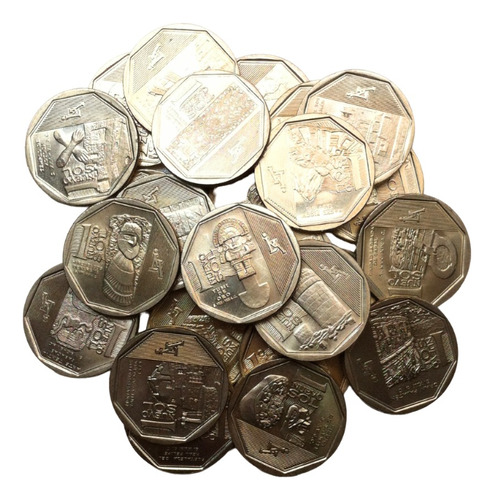 Colección Completa Unc Monedas Riqueza Y Orgullo Del Perú