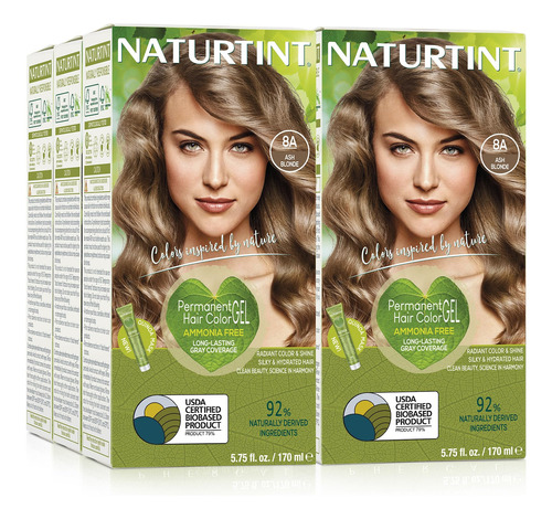 Naturtint - Tinte Permanente Para El Cabello, Paquete De 6,.