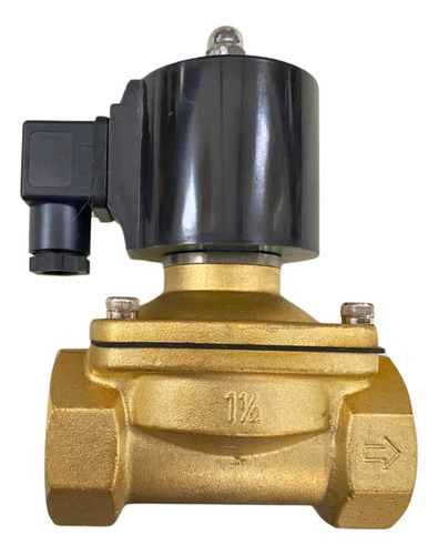 Válvula Solenoide 2/2 Vias Ar Óleo E Água 1.1/2 Bsp 220v