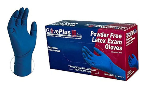 Guantes De Látex Resistentes, Caja De 50 Unidades