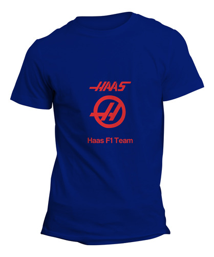 Playera Formula 1 Haas Mod 1. Adulto Y Niño