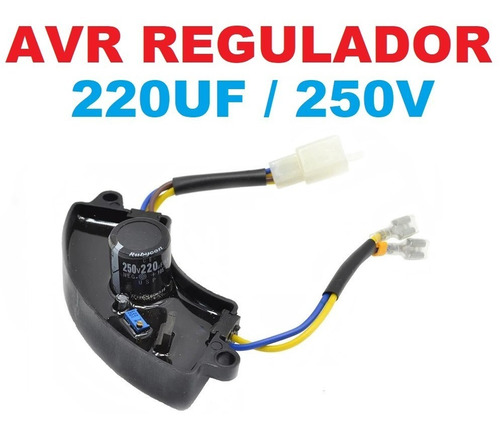 Avr Regulador De Voltaje Planta Luz 2kw 3kw 3000w 220uf 250v