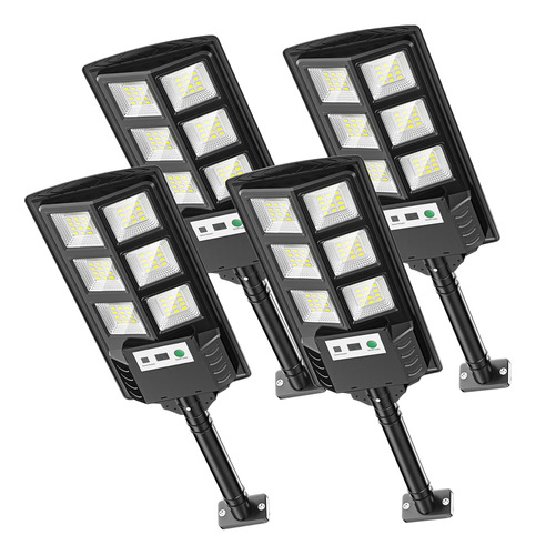 Luces Solares Al Aire Libre 6000k Led, Luz De Calle Sol...