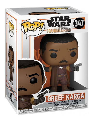 Funko Pop! The Mandalorian Greef Karga 