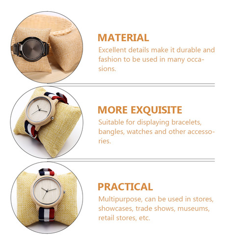 Almohada Para Reloj De Pulsera, 6 Unidades, Cojines Para Rel