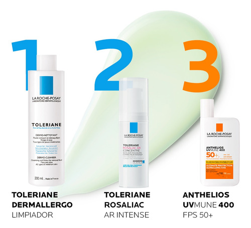 La Roche-posay Toleriane Rosaliac 40ml Piel Sensible Sensible Día/noche