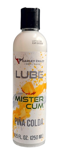 Lube Mister Cum Piña Colada 8.5fl.oz/250ml Semen Artificial