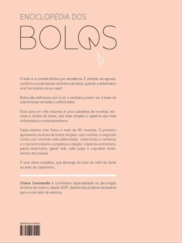 Enciclopédia Dos Bolos: Básico, De Sommavilla, Otávia. Editora Melhoramentos, Capa Mole Em Português