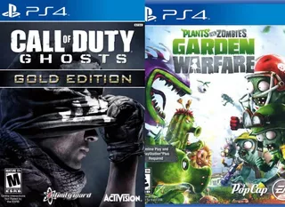 Call Of Duty Ghost Gold Edition + Plants Juegos Digital Ps4