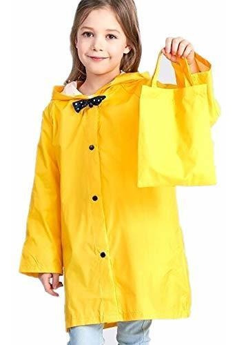 Chaqueta Impermeable Capucha Niños 2-10 Años