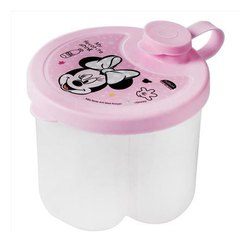 Dosador De Leite Em Pó Plasutil Minnie 300ml - Livre De Bpa