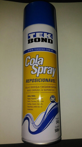 Cola Spray Tek Bond - Cola E Descola - 500ml