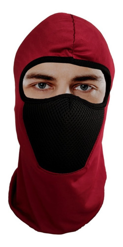 Balaclava Pasamontañas Lycra Con Malla Respirable Colores