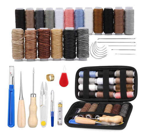 Butuze Kit Reparacion Tapiceria Costura Cuero Hilo Coser