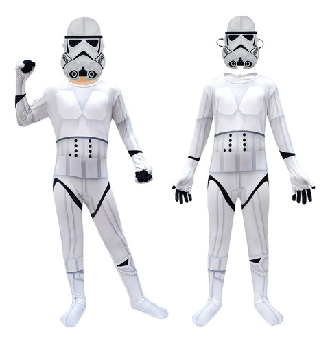 A Disfraz De Stormtrooper Para Niños De Star Wars El