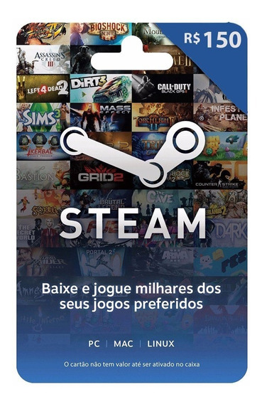 Como colocar 15 reais Steam?