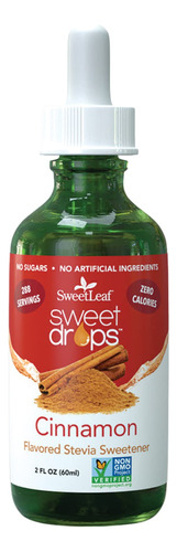 Sweetleaf Sweet Drops Edulcorante Lquido De Stevia, Canela,