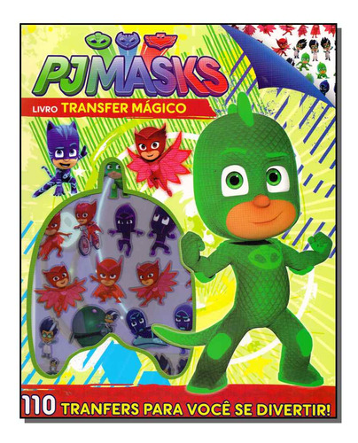 Libro Pj Masks Livro Transfer Magico De Editora On-line Edi