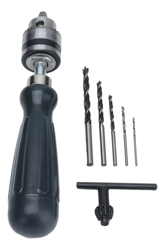 Hand Drill Carbon Steel Manual Crank Drill With Chuck Key
