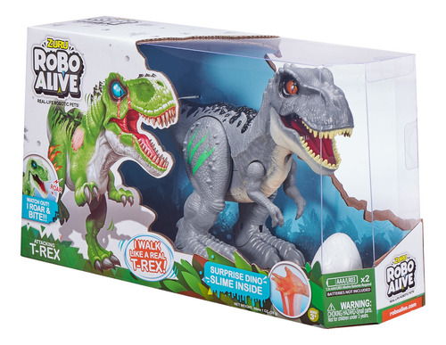 Imagen 1 de 6 de Robo Alive T-rex Dinosaurio Robot