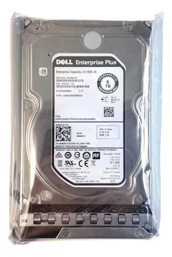 Hd Enterpirse Plus Exos 7e8 St6000nm0095 6tb Sas 12gbps 512e 7.2k Rpm 3.5 Para Storage Scv3000
