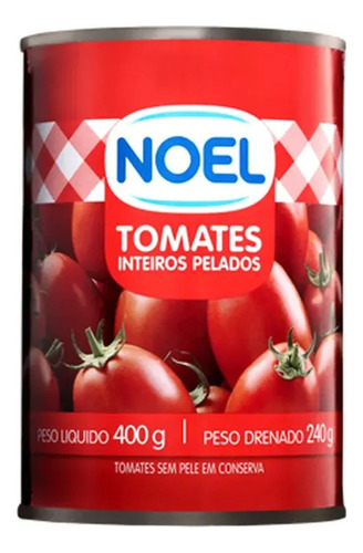 Tomates Inteiros Pelados Noel 400g