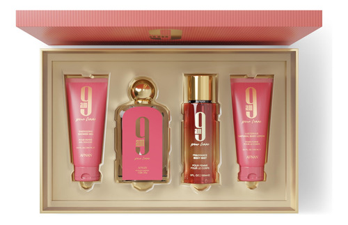 Set De Regalo Afnan 9 Am Pour Femme Eau De Parfum 100 Ml Con