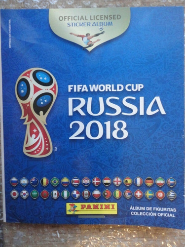 Album Panini Rusia 2018 Colección Completa Cromos X Pegar