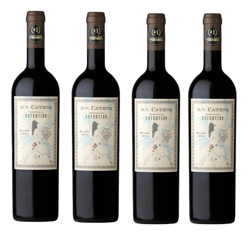 Vino Dv Catena Antartida Malbec Caja X 4un - Enotek Vinos