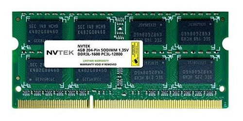 Nvtek Memoria Ram Para Portátil Ddr3-1600 Pc3-12800 Sodimm D