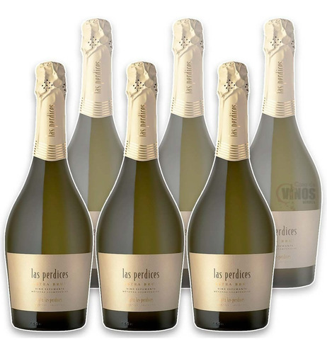 Espumante Extra Brut Champenoise Corto Las Perdices 6x750ml