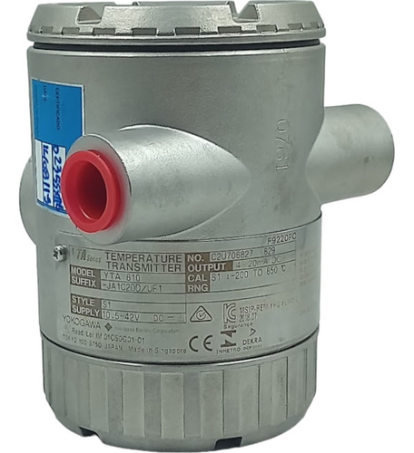 Transmissor De Temperatura Yokogawa Yta610-ja1c -200 A 850°c