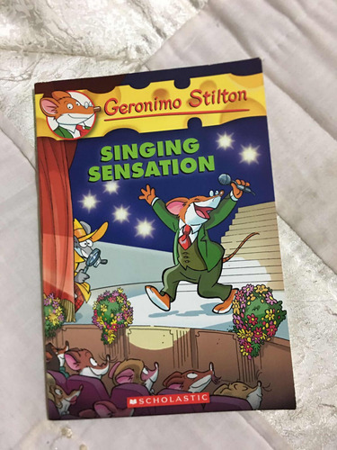 Singing Sensation Autor Geronimo Stilton Editorial Scholasti