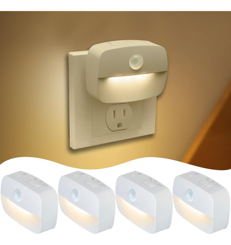 Luces Nocturnas Con Sensor De Movimiento Y Atenuación Contin