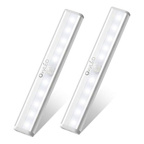 Oxyled Motion Sensor Luces Del Armario, Con Pilas 10 Led De 