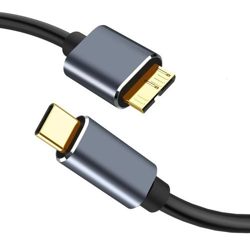 Cable Usb Tipo C A Micro B 3.0 5gbps Para Disco Duro Macbook