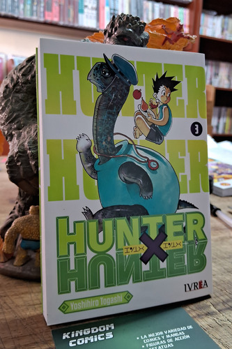 Hunter X Hunter. Tomos 3 Y 4. Editorial Ivrea. Argentina.