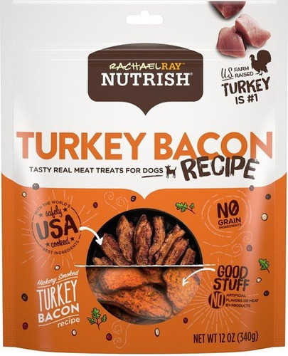 10 Pack De Rachael Ray Nutrish  Turkey Bites Hickory Smo